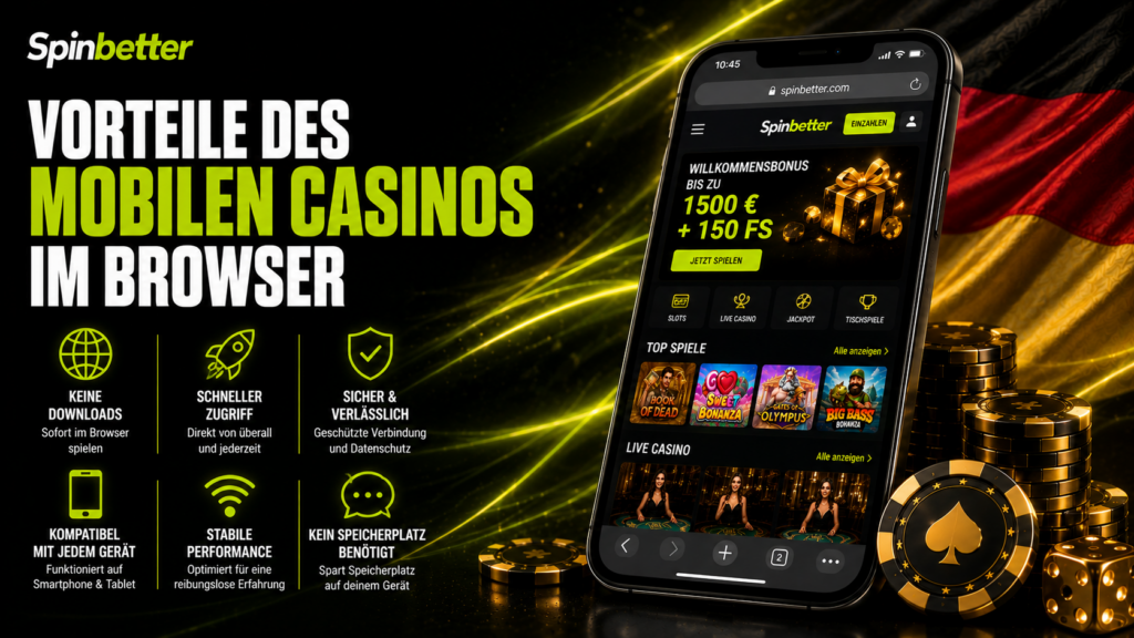 Vorteile des mobilen Casinos im Browser