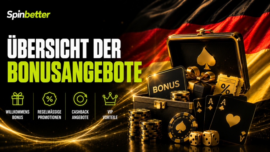 Übersicht der Bonusangebote